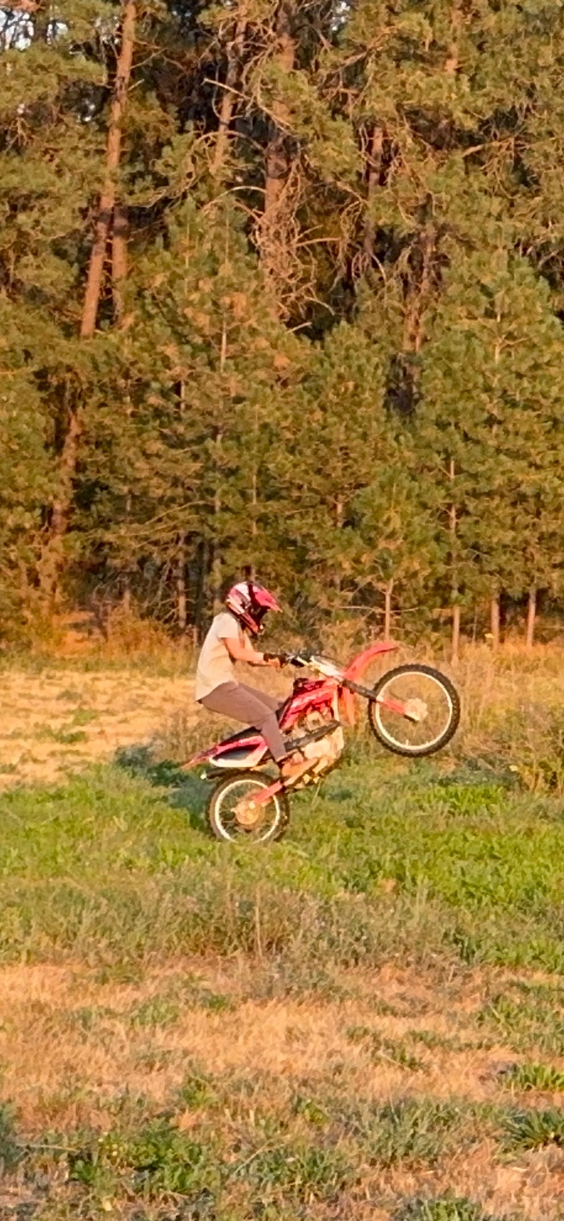 Hit my first wheelie